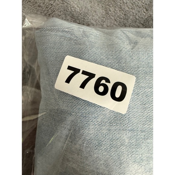 American Eagle Jeans Womens 12 Blue Low Rise Flare Distressed Light Wash - Picture 13 of 13